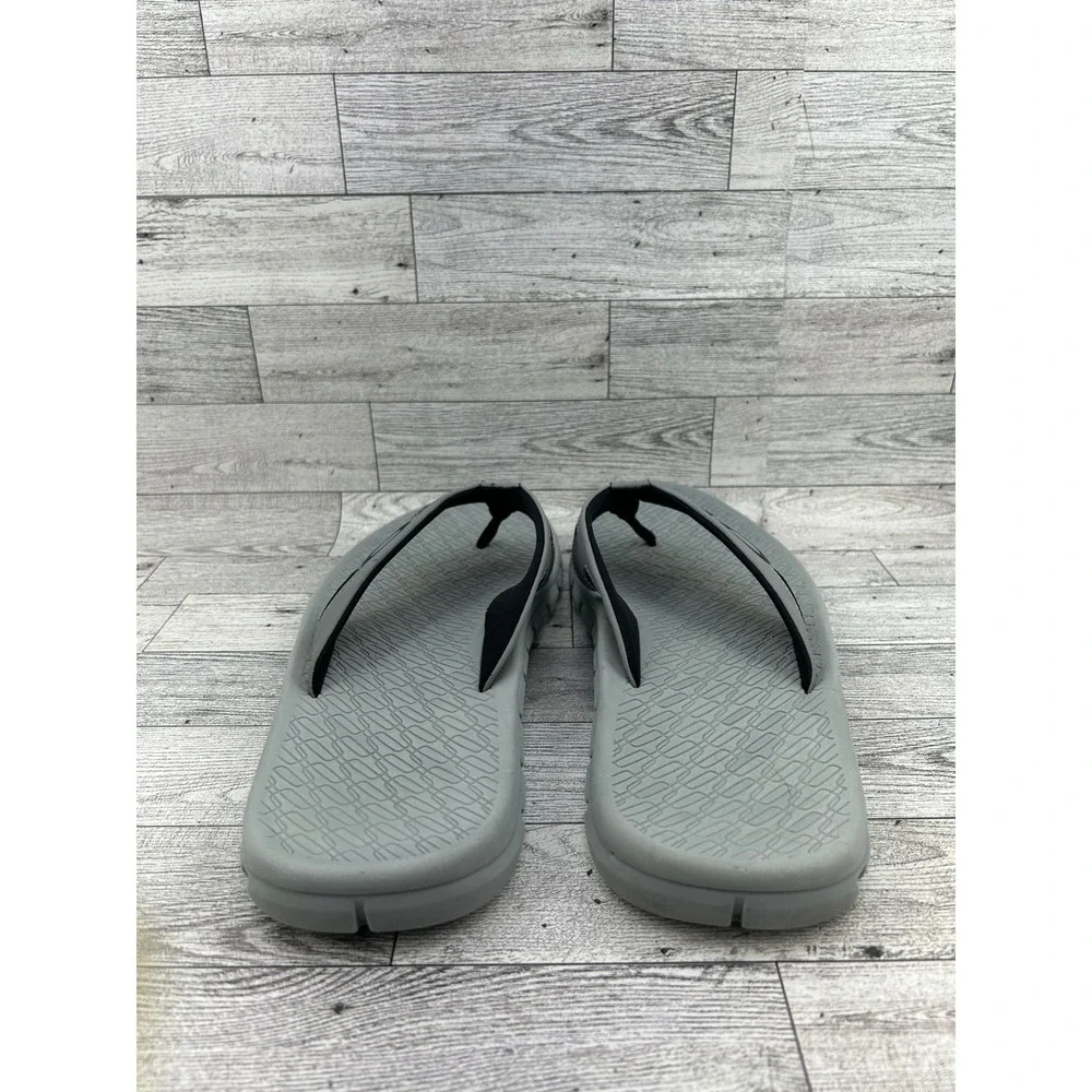 Oakley Supercoil 2.0 Men Grey Flip Flop Sandals 13477-22Y Size 12